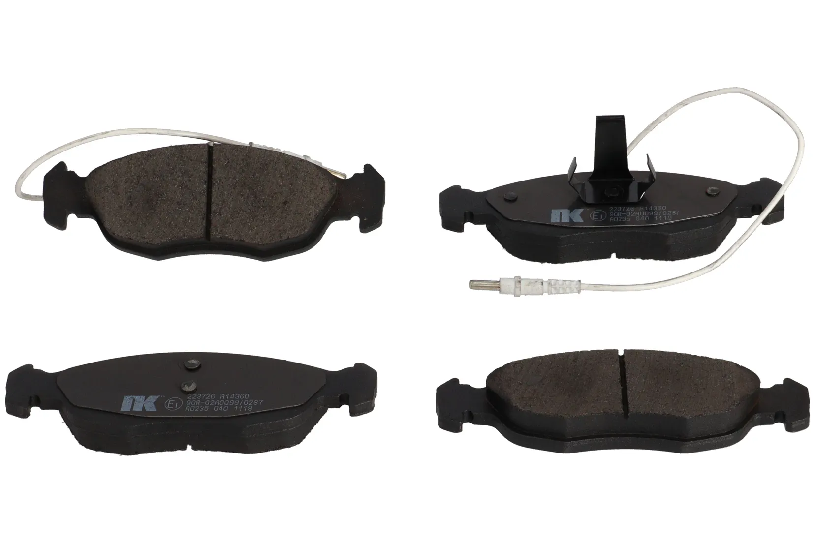 Peugeot 306 cabriolet - Bremseklosser - Bremser - Bildeler.no