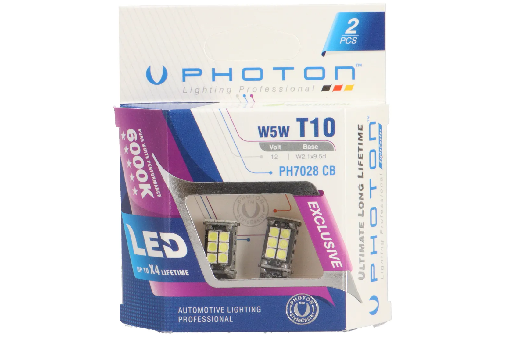 Lyspære, LED - Wedge - 5W - Lykter og lys - Bildeler.no