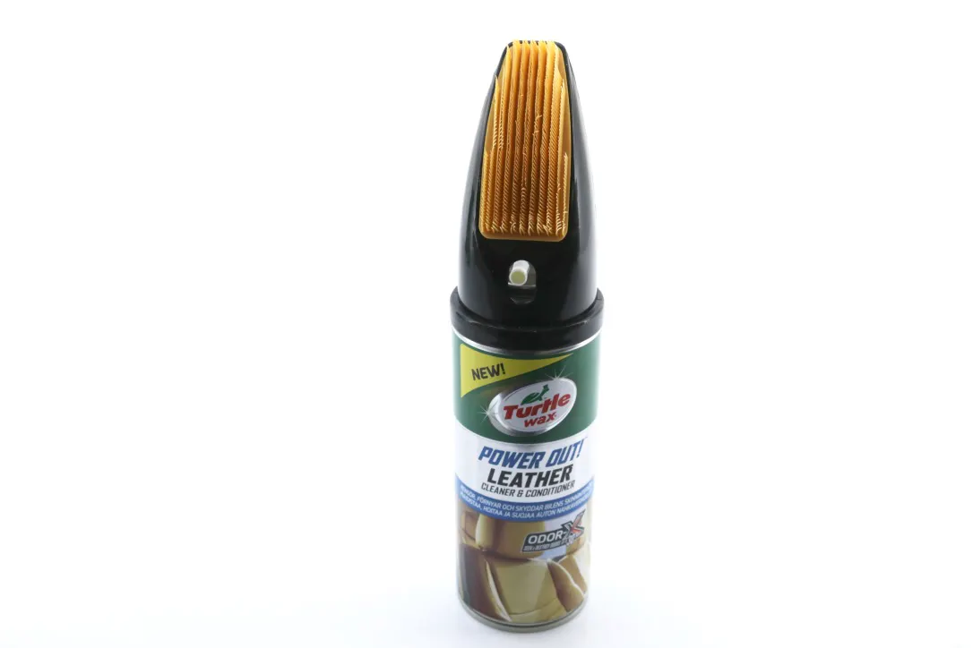 Interiørvask - Turtle Wax Power Out Leather Cleaner & Conditioner - Bilpleie - Bildeler.no