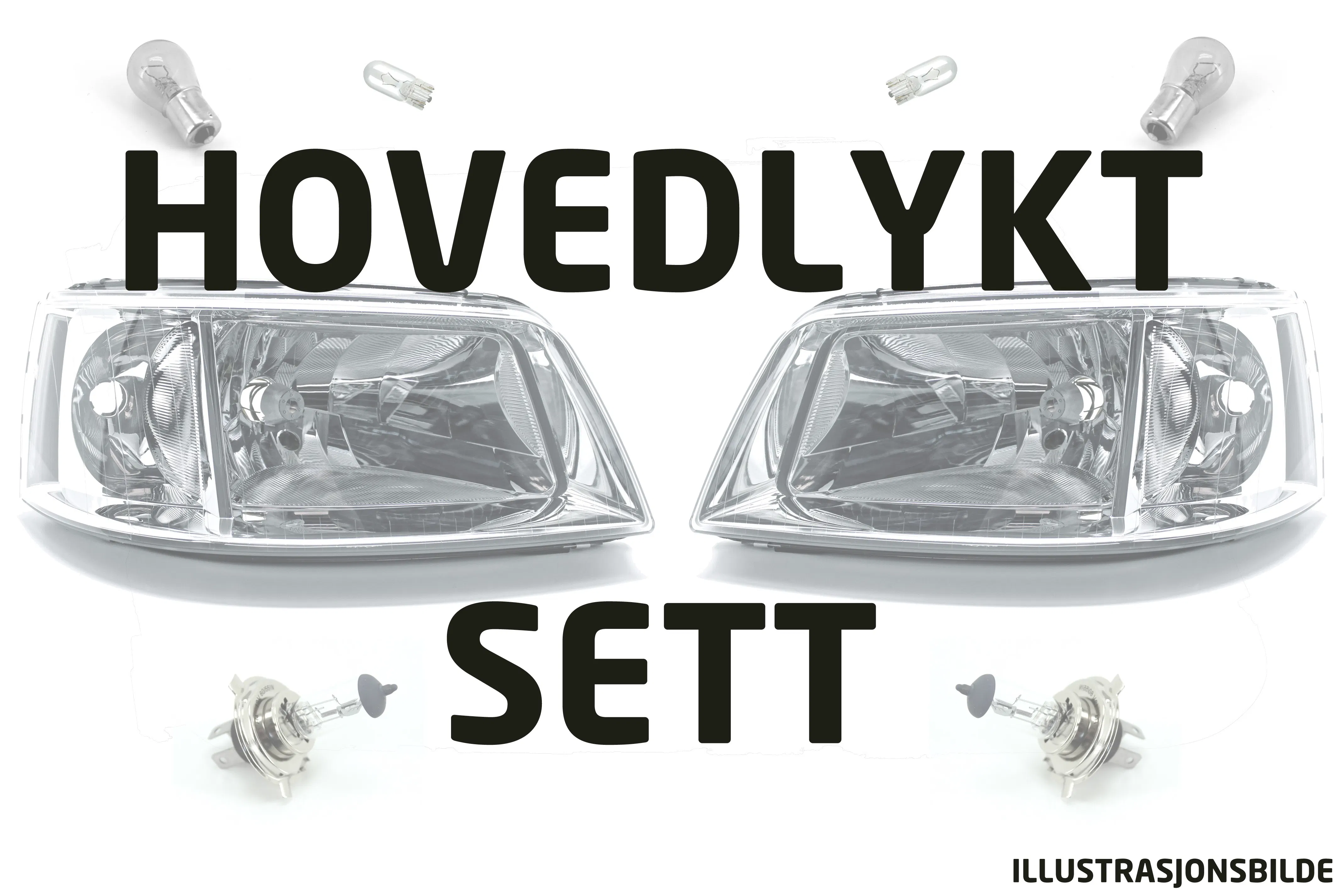 Toyota Yaris - Hovedlyktsett - Lykter og lys - Bildeler.no