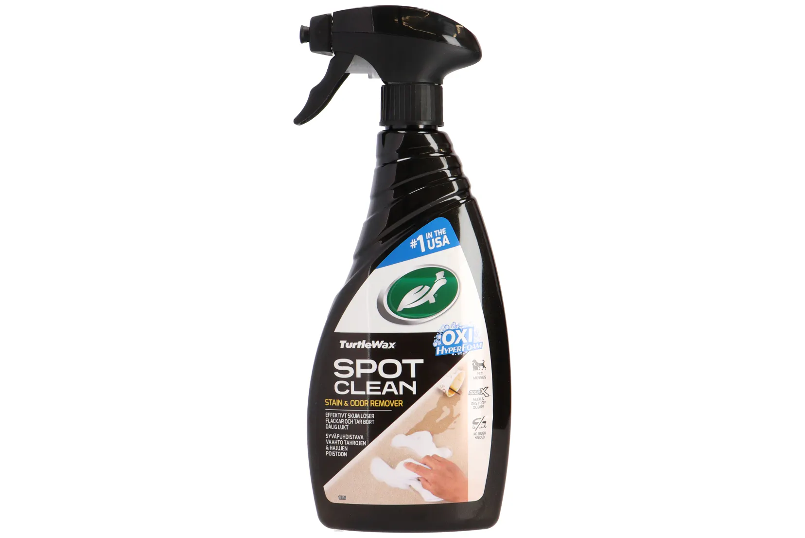 Interiørvask - Turtle Wax Spot Clean - Bilpleie - Bildeler.no