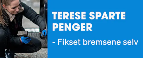 Terese byttet bremser