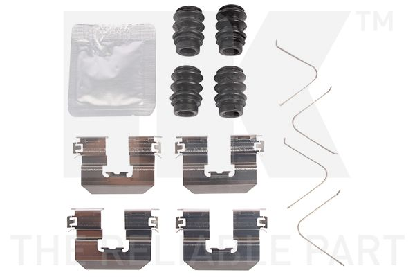 Bremseklosser, monteringssett