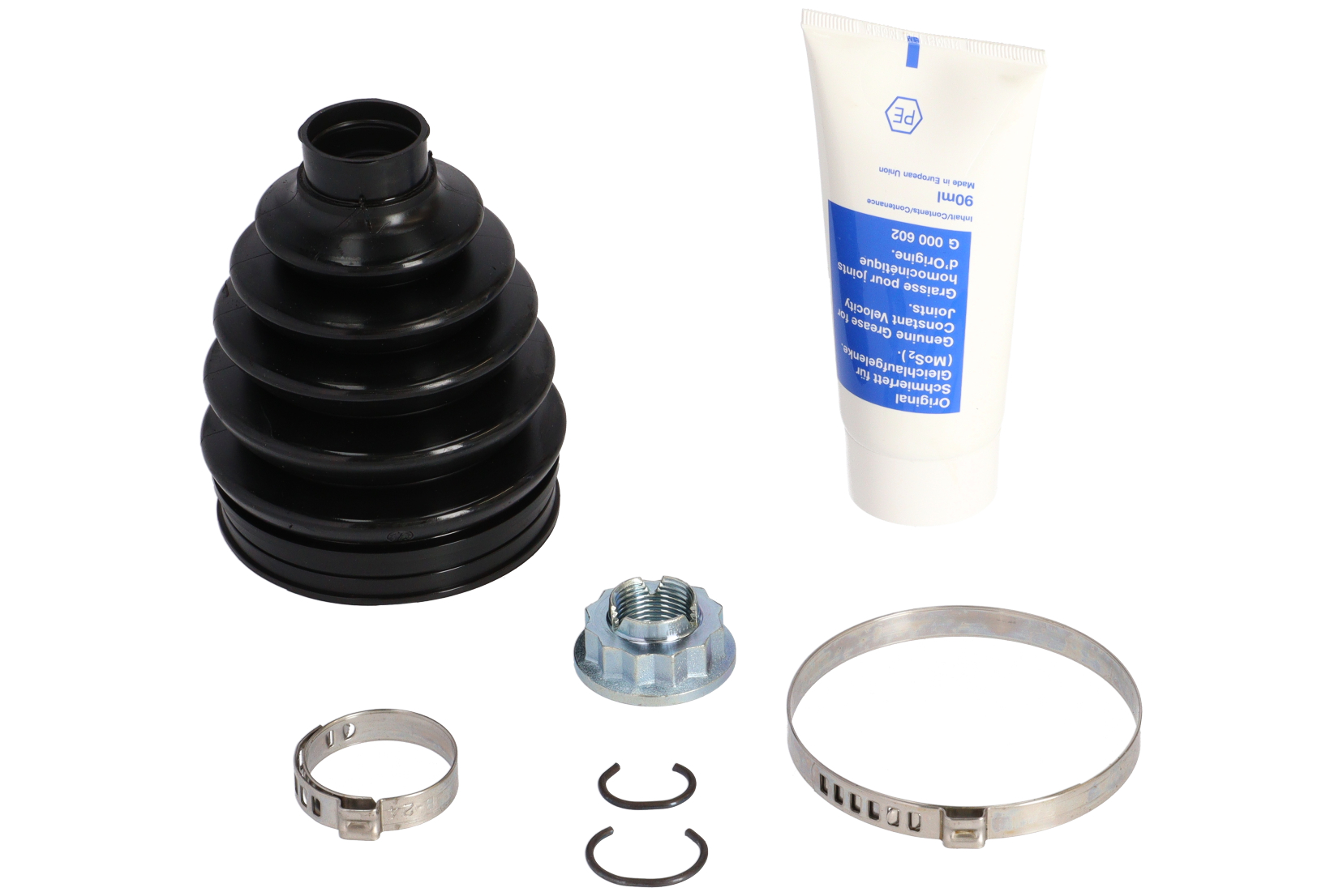 Drivakselmansjett ytre