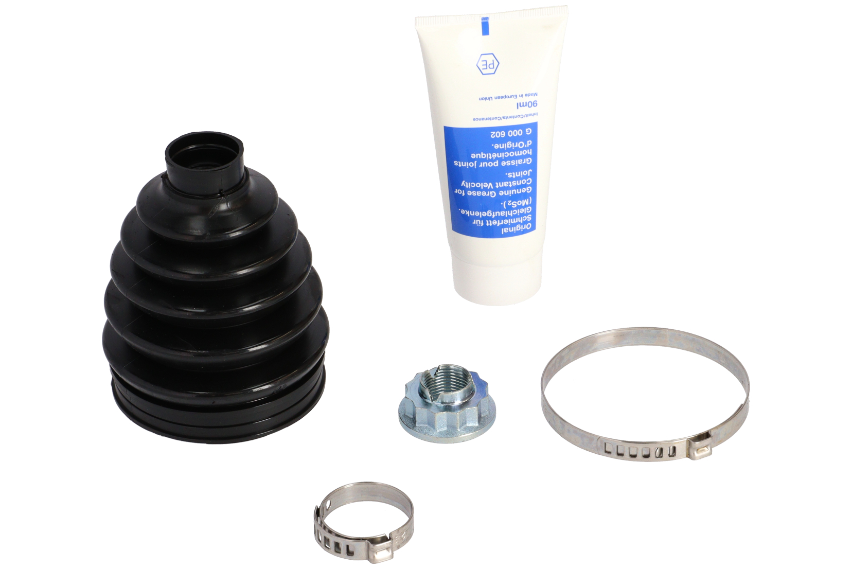 Drivakselmansjett ytre