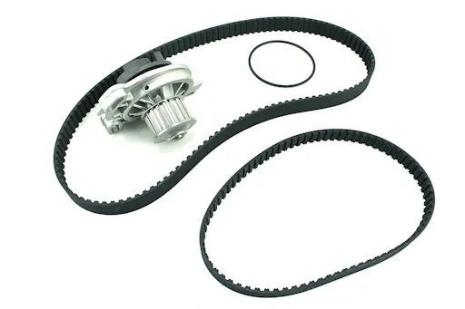 Registerreimsett med vannpumpe