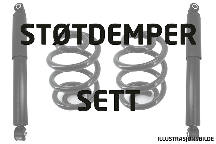 Støtdemper- og fjærsett
