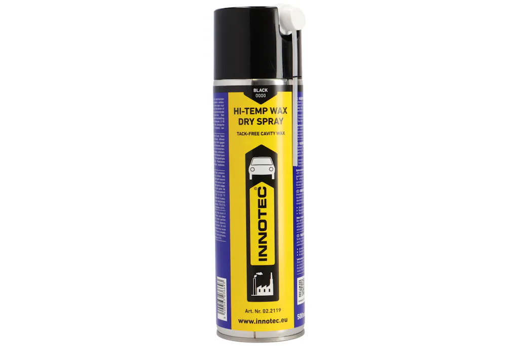 Innotec Hi-Temp Wax Spray Dry Svart