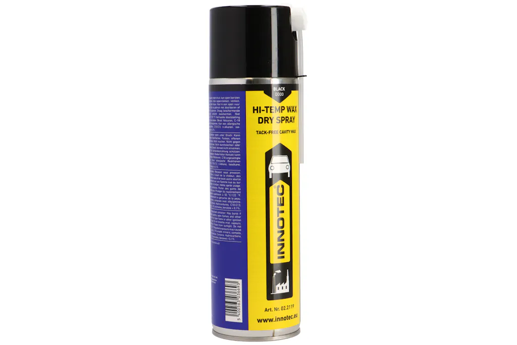 Innotec Hi-Temp Wax Spray Dry Svart