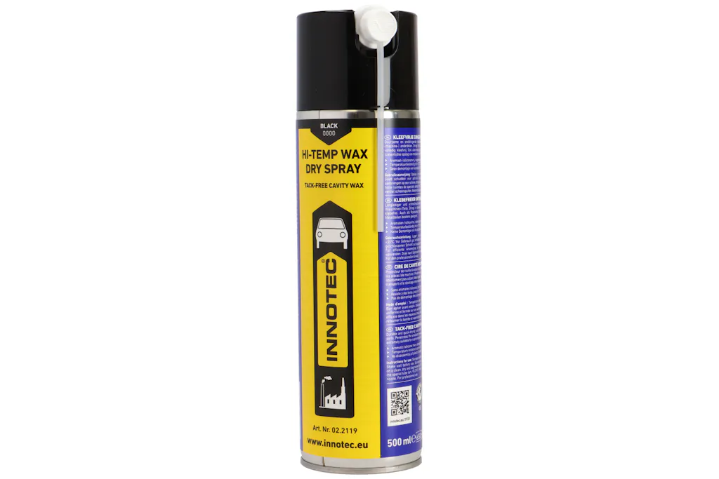 Innotec Hi-Temp Wax Spray Dry Svart