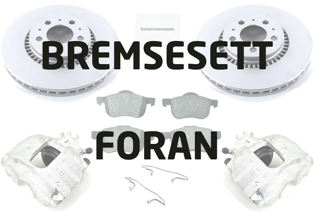 Bremsesett med calipere