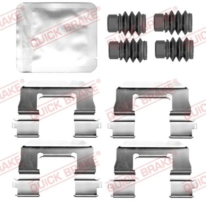 Bremseklosser, monteringssett