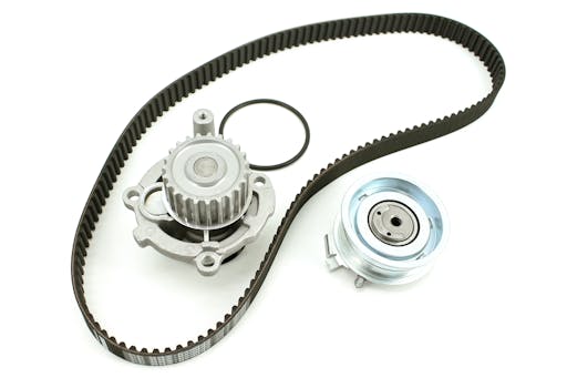 Registerreimsett med vannpumpe