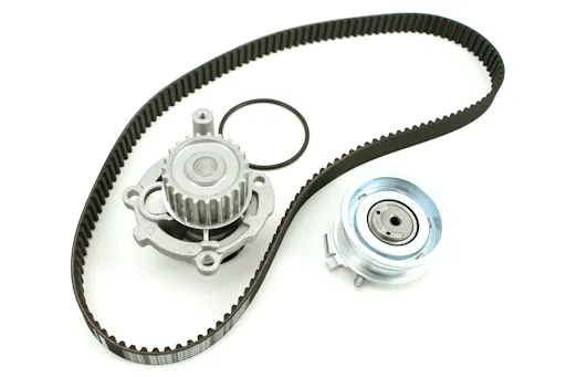 Registerreimsett med vannpumpe