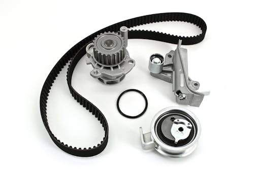 Registerreimsett med vannpumpe