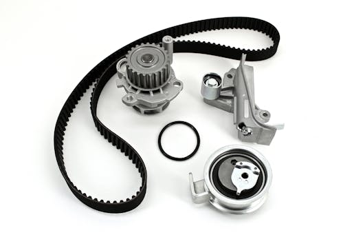 Registerreimsett med vannpumpe