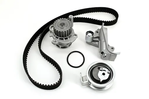 Registerreimsett med vannpumpe