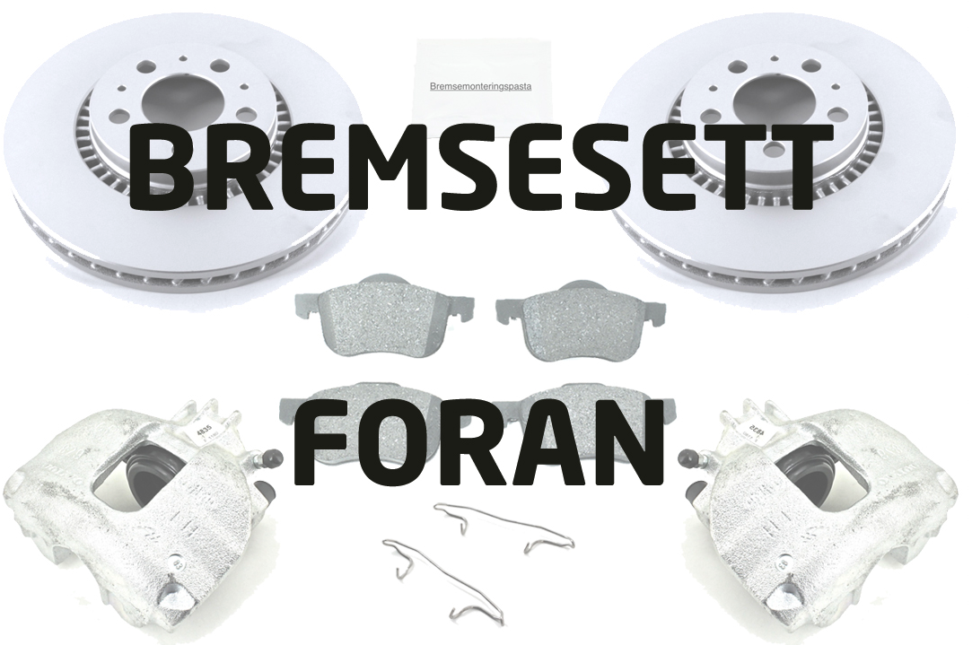 Bremsesett med calipere
