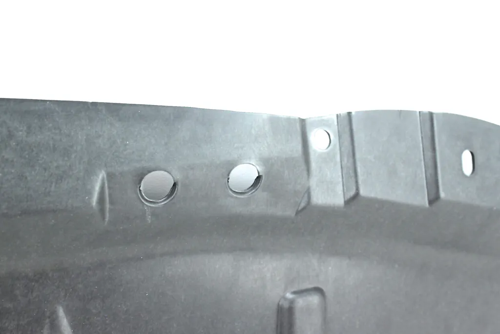 Plate under motor