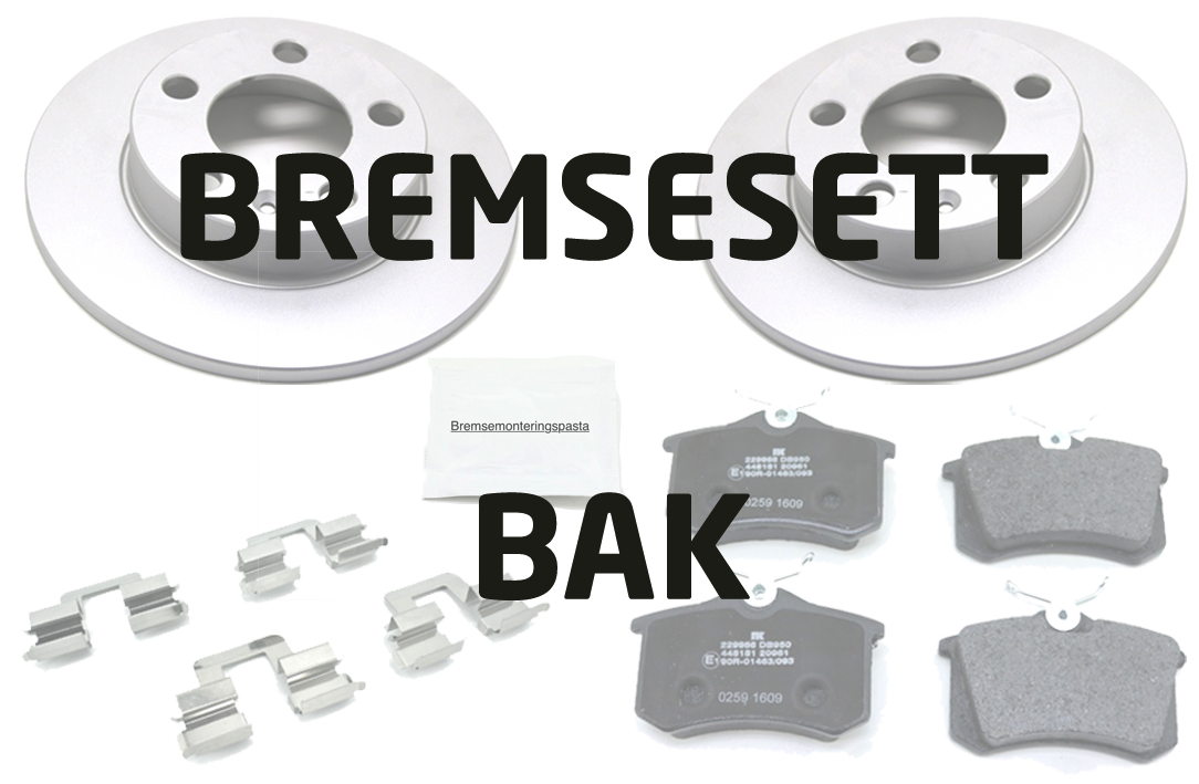 Bremsesett