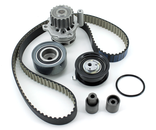 Registerreimsett med vannpumpe