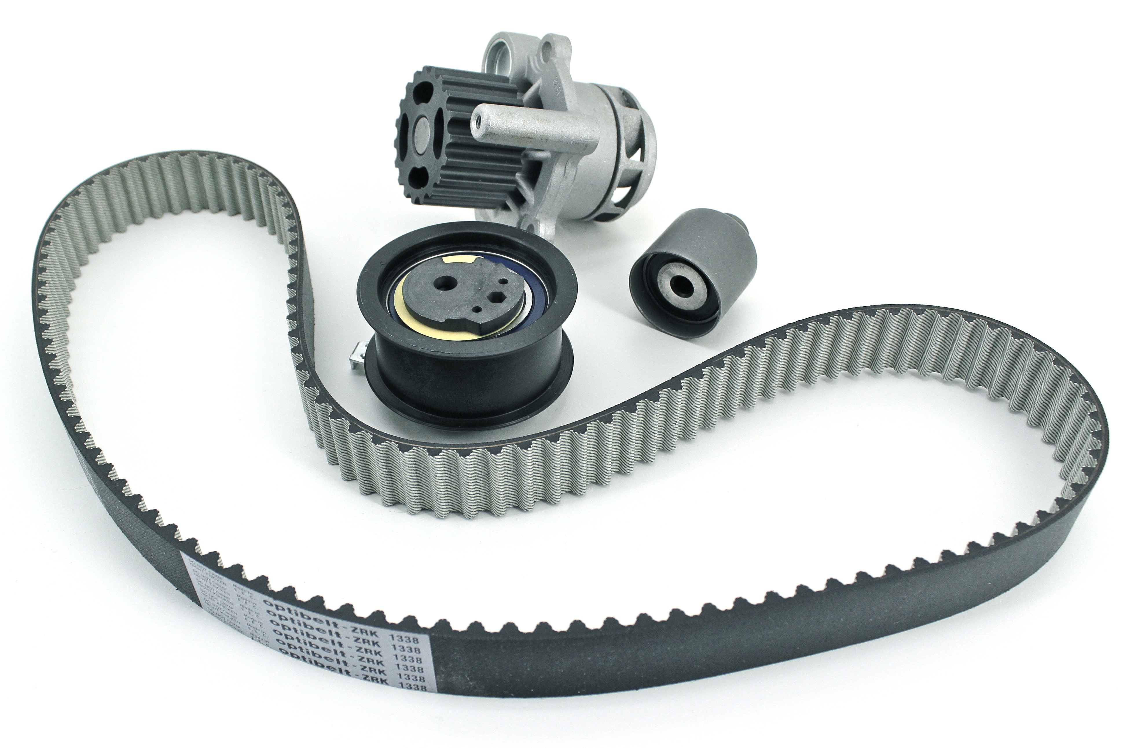 Registerreimsett med vannpumpe