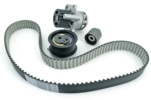 Registerreimsett med vannpumpe