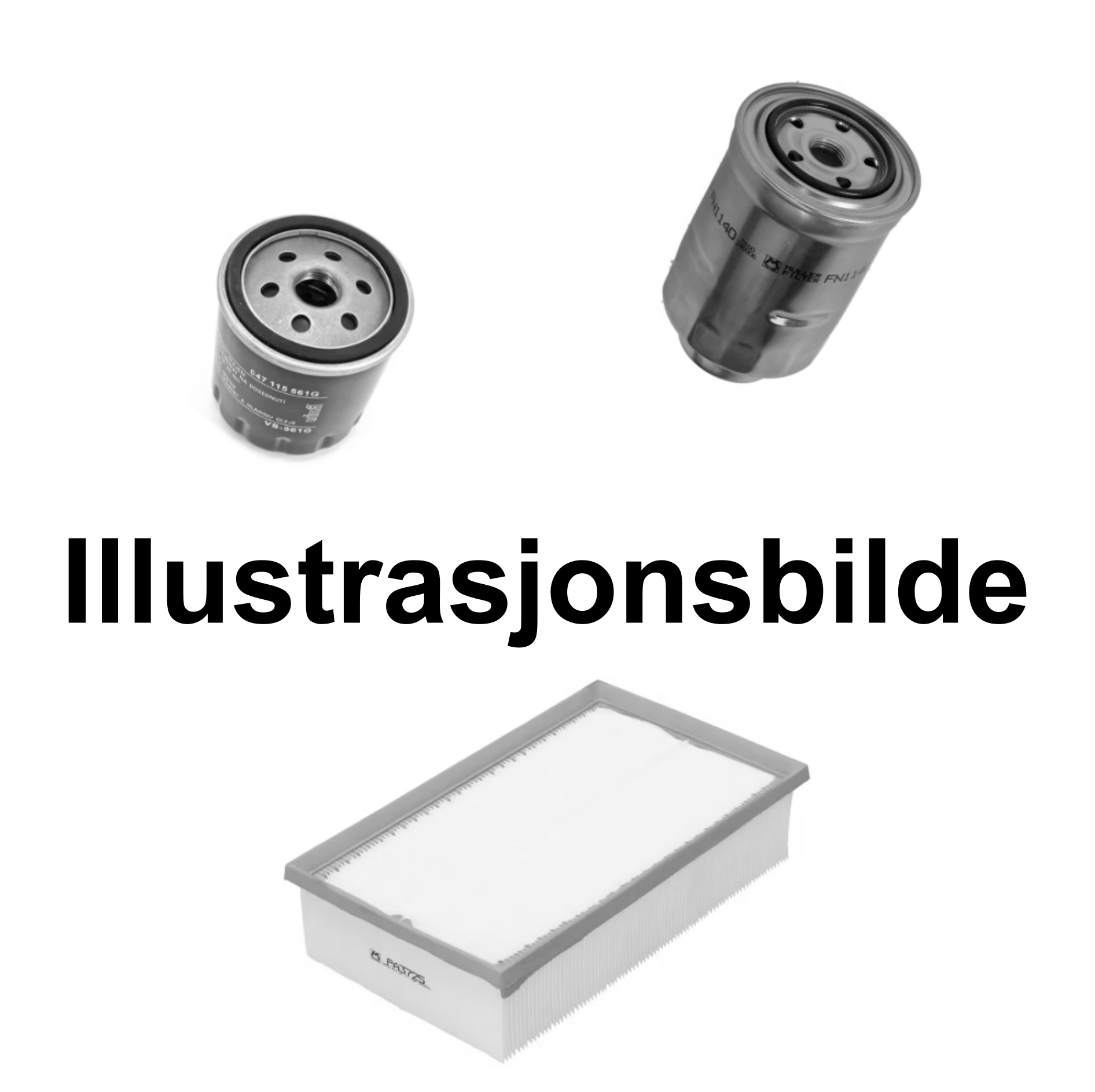 Servicepakke uten motorolje