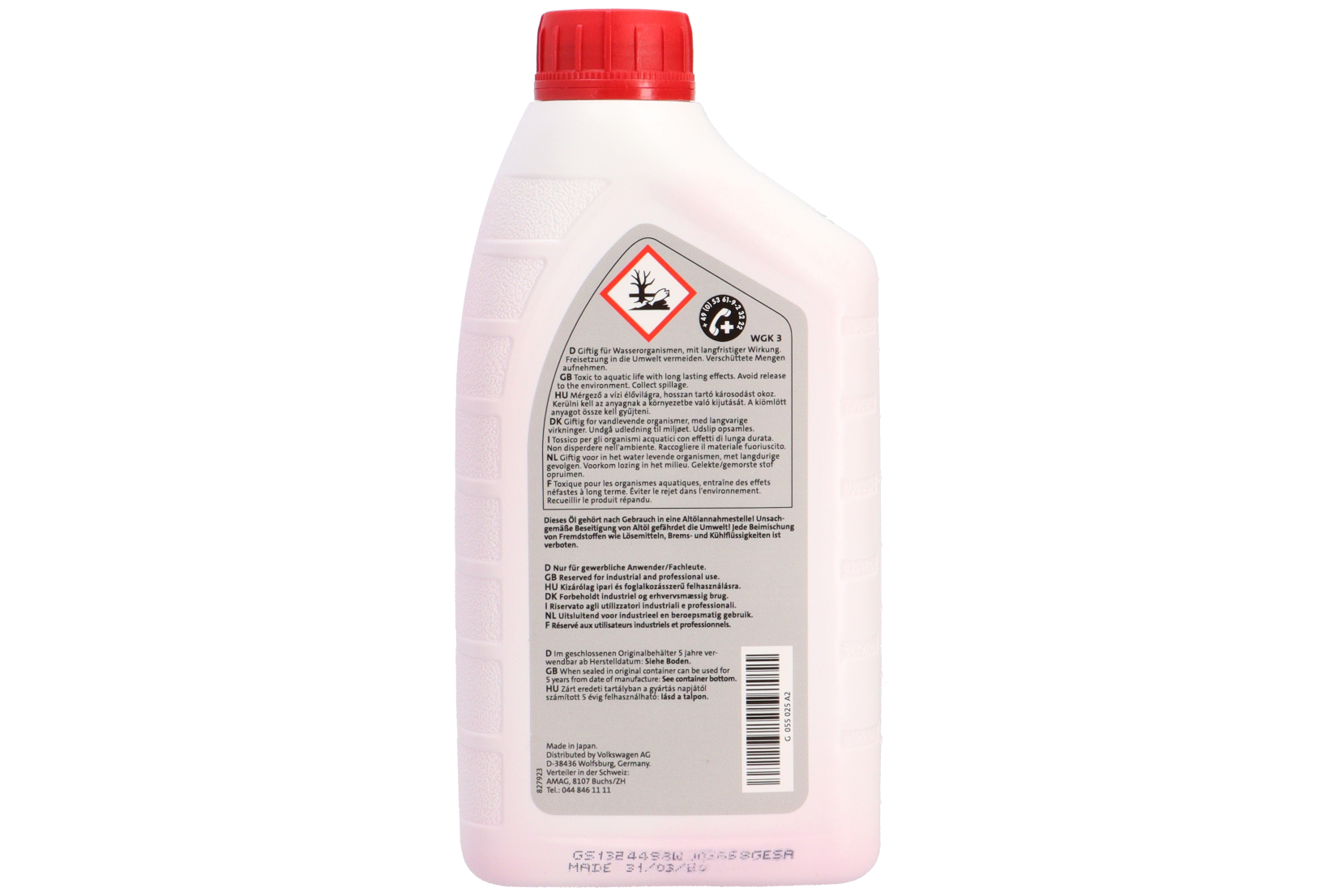 Automatgirkasse, olje