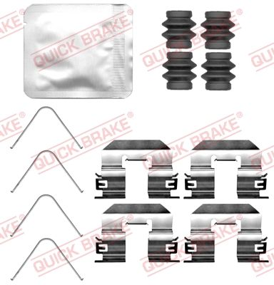 Bremseklosser, monteringssett til Kia
