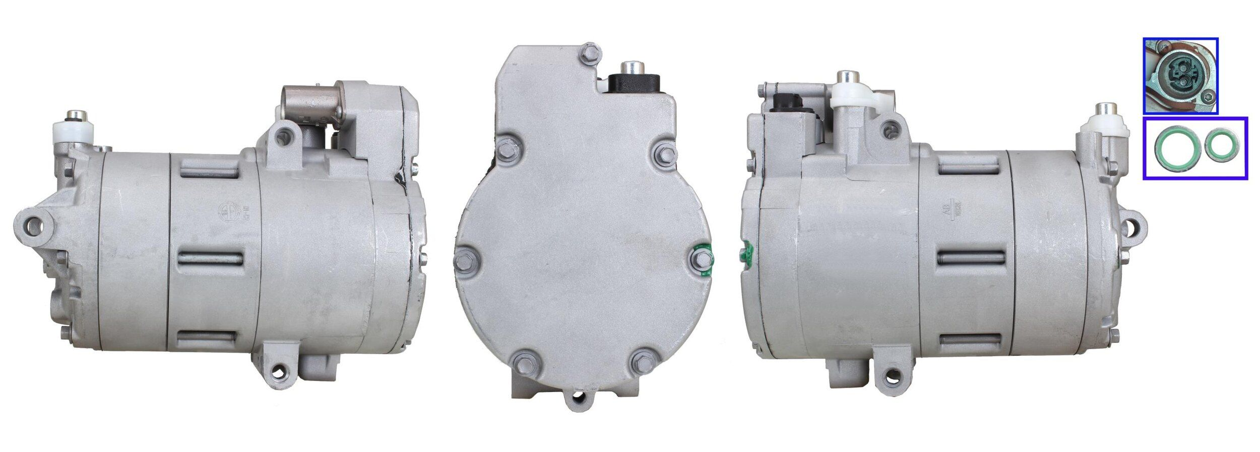 Aircondition, pumpe Mahle Hanon 0mm