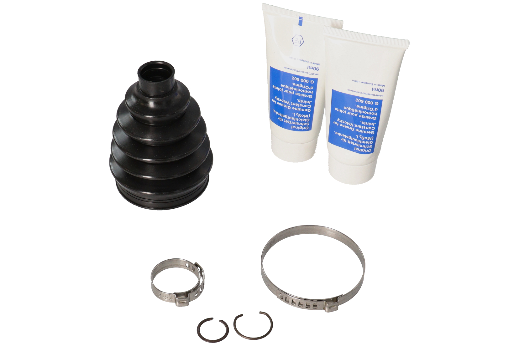 Drivakselmansjett ytre