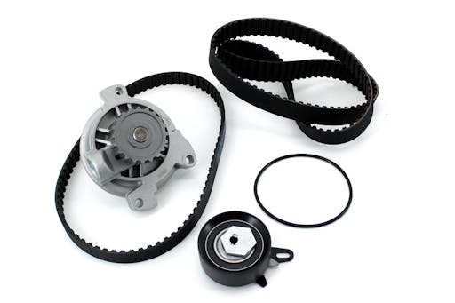 Registerreimsett med vannpumpe