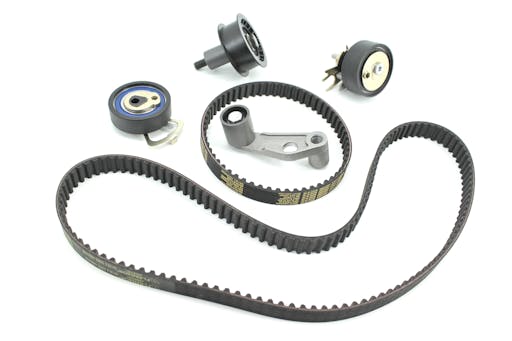 Registerreimsett uten vannpumpe