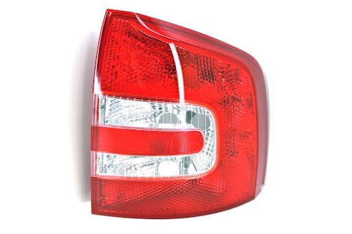 Baklykt, glødepære til Skoda