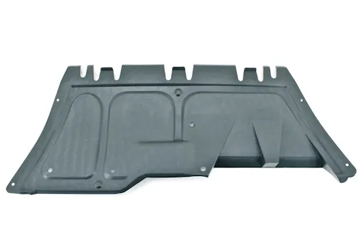 Plate under motor