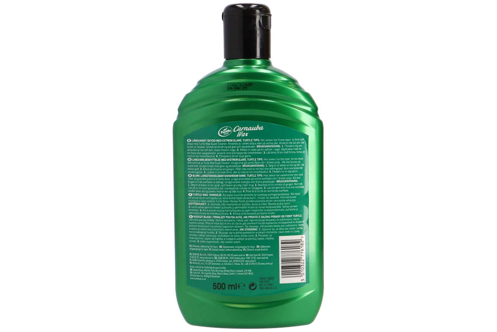 Turtle Carnauba Car Wax