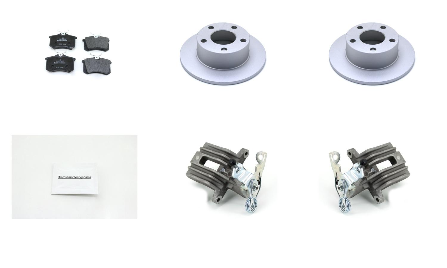 Bremsesett med calipere