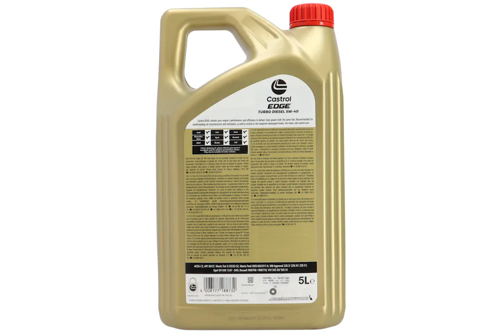 Castrol Edge Turbo Diesel 5W-40 5L