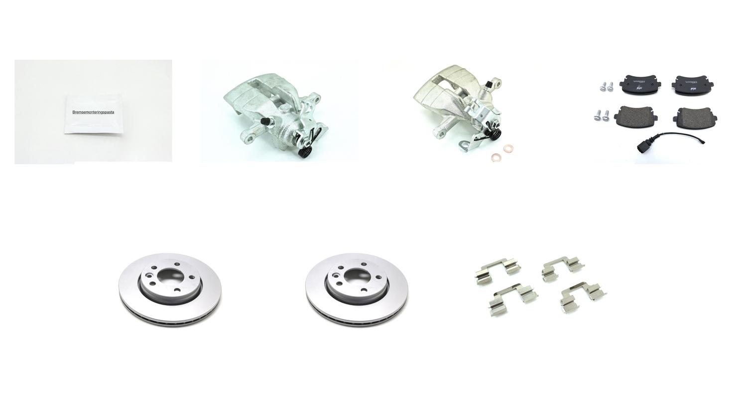 Bremsesett med calipere