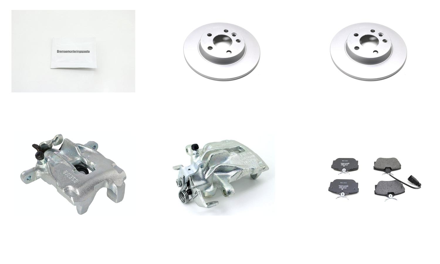 Bremsesett med calipere