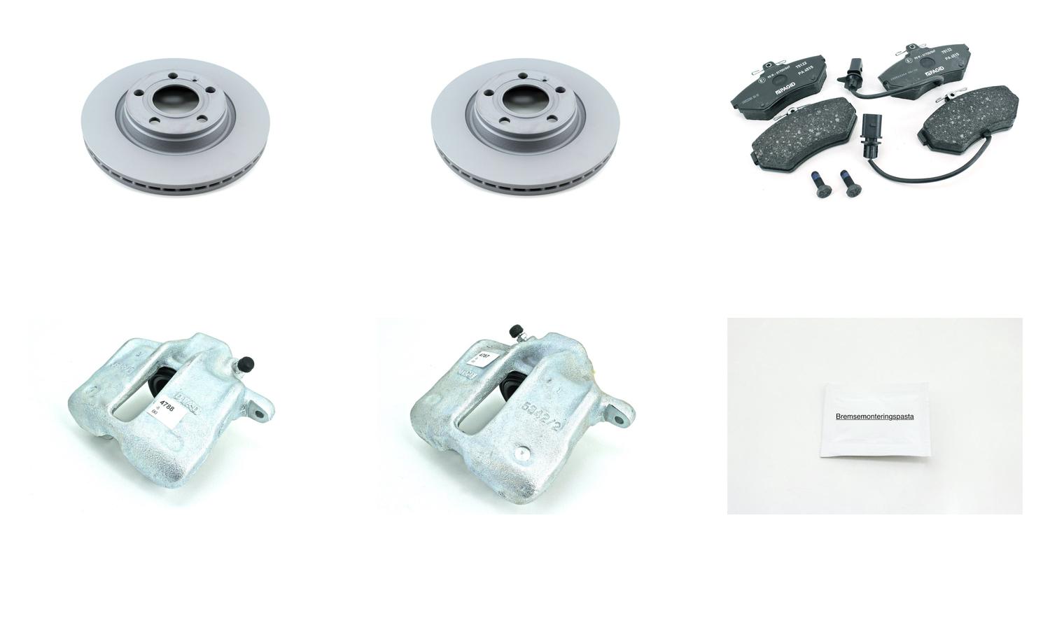 Bremsesett med calipere