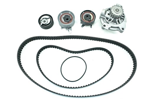 Registerreimsett med vannpumpe