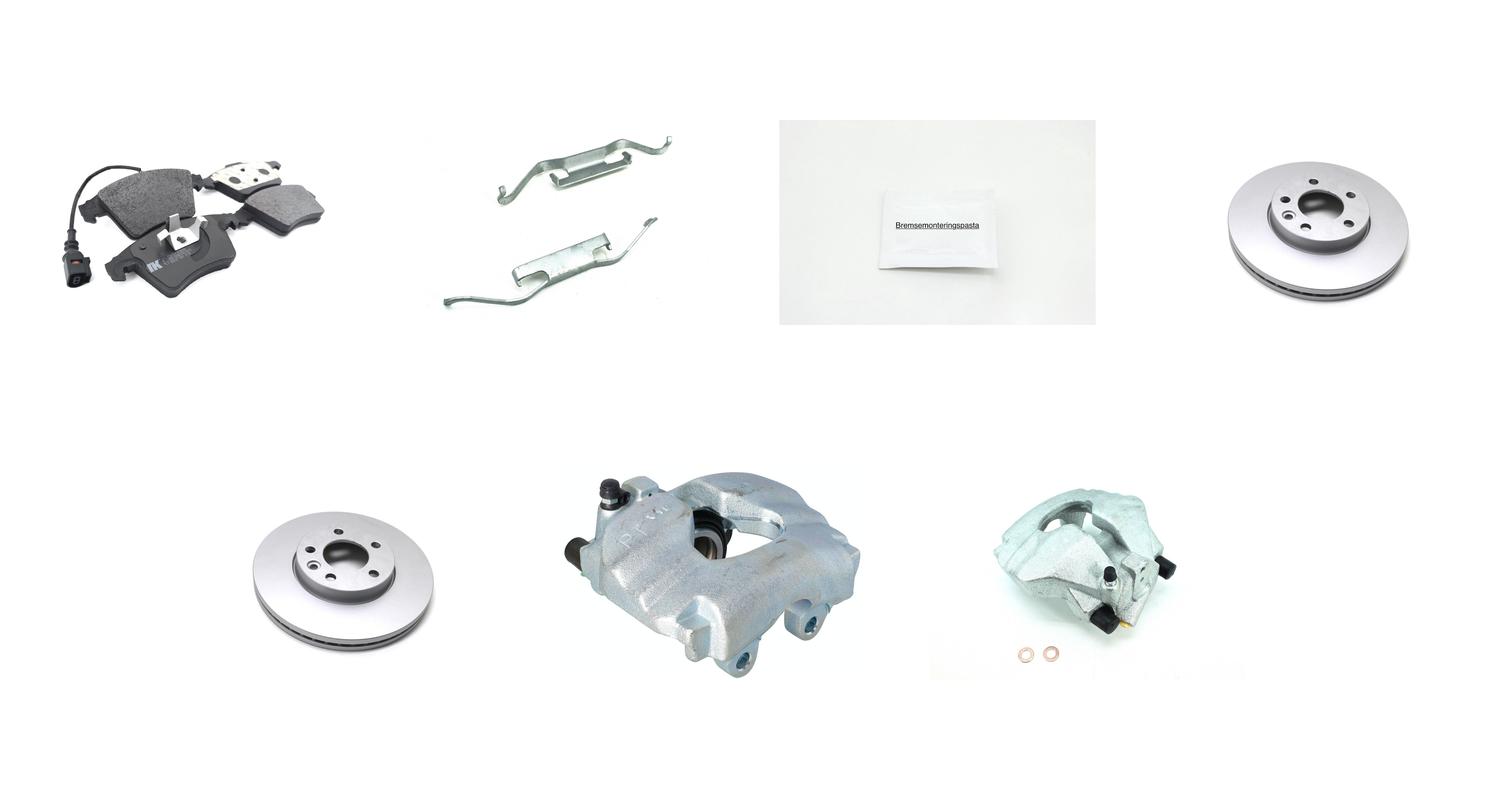Bremsesett med calipere til Volkswagen