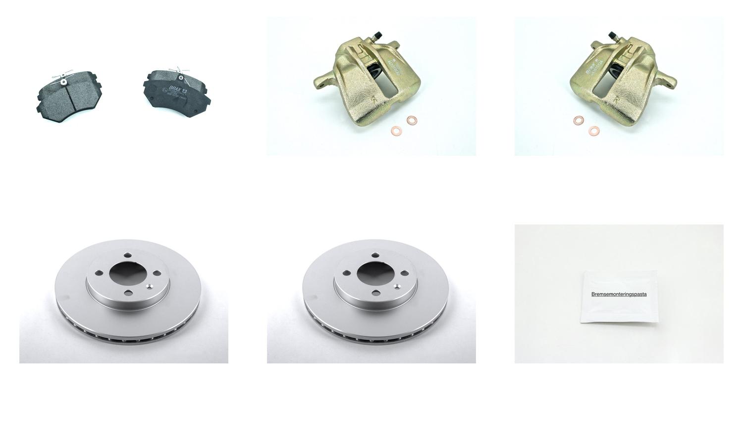 Bremsesett med calipere