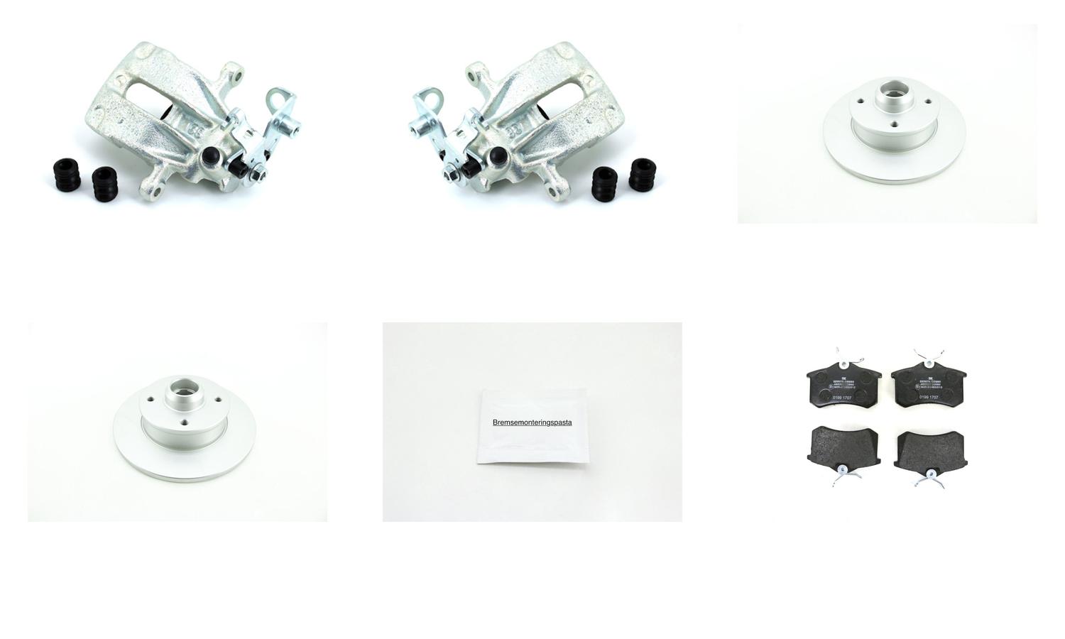 Bremsesett med calipere