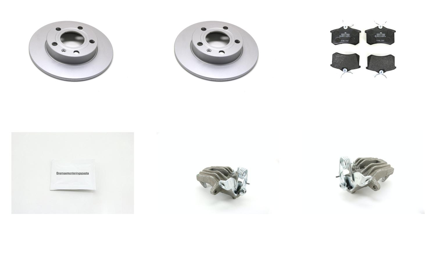 Bremsesett med calipere