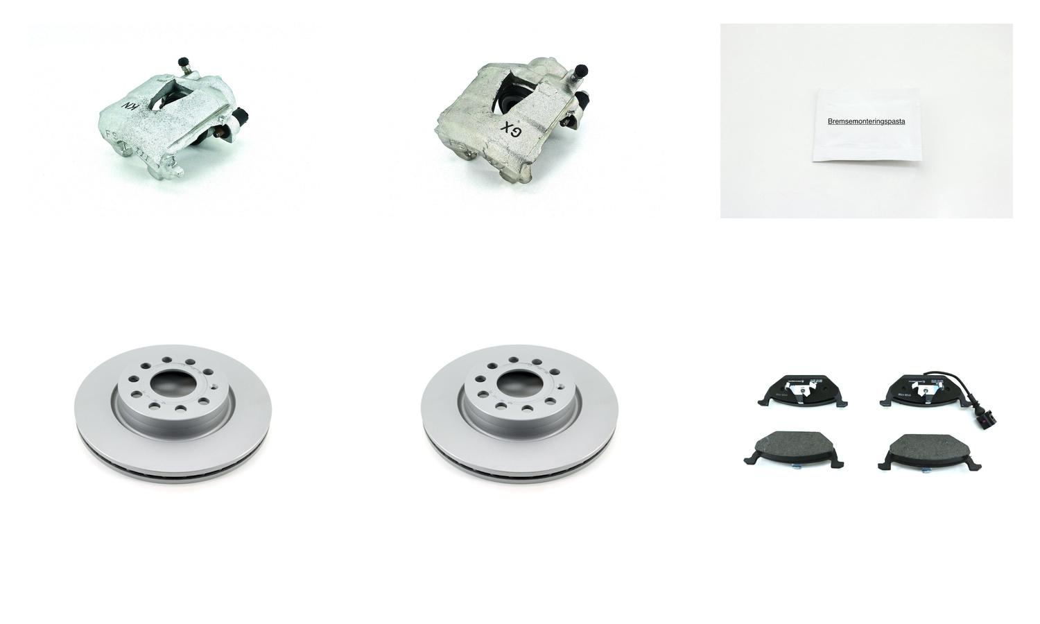 Bremsesett med calipere