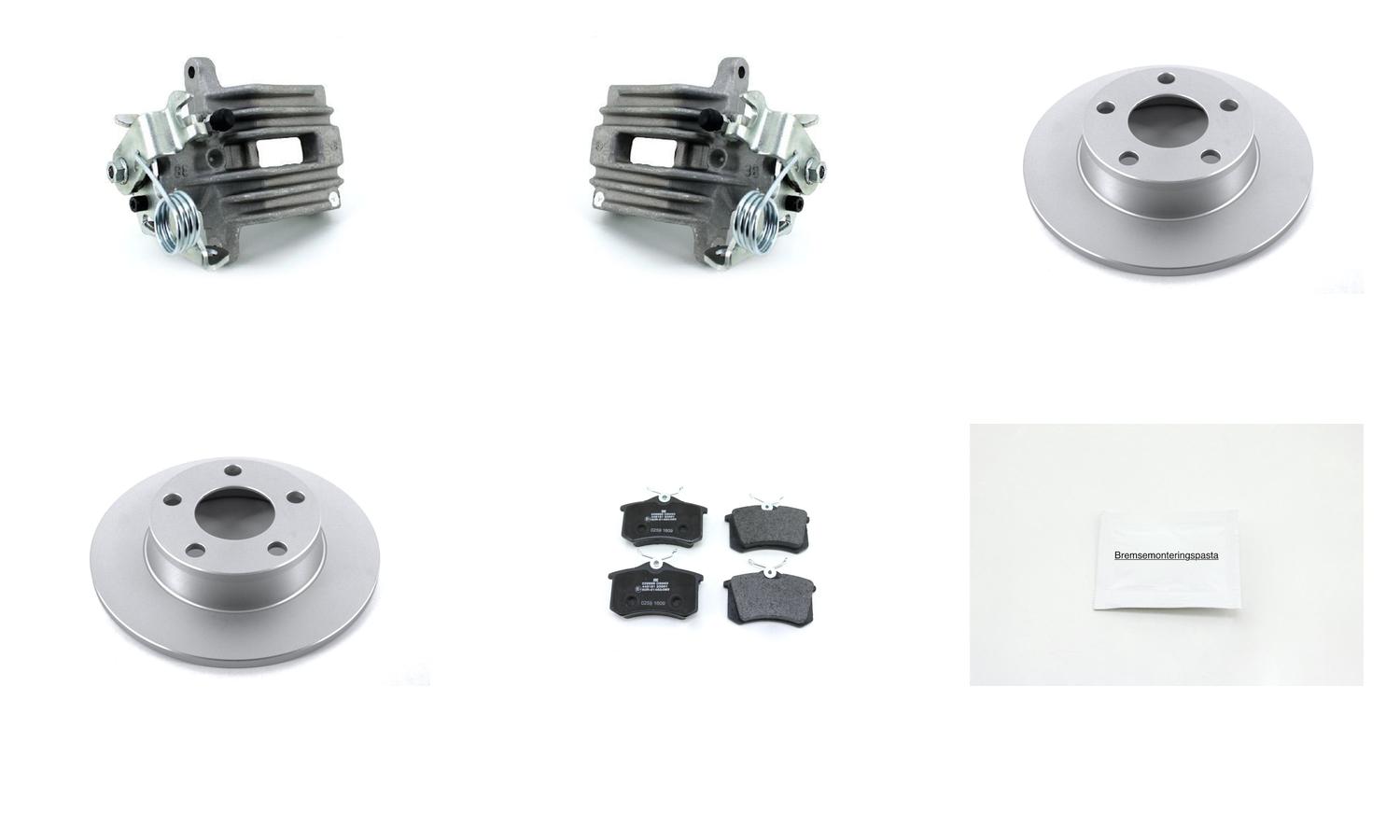 Bremsesett med calipere