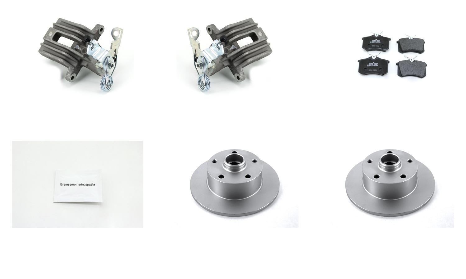 Bremsesett med calipere